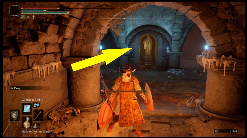 Elden Ring Caelid Catacombs Locked Door Open