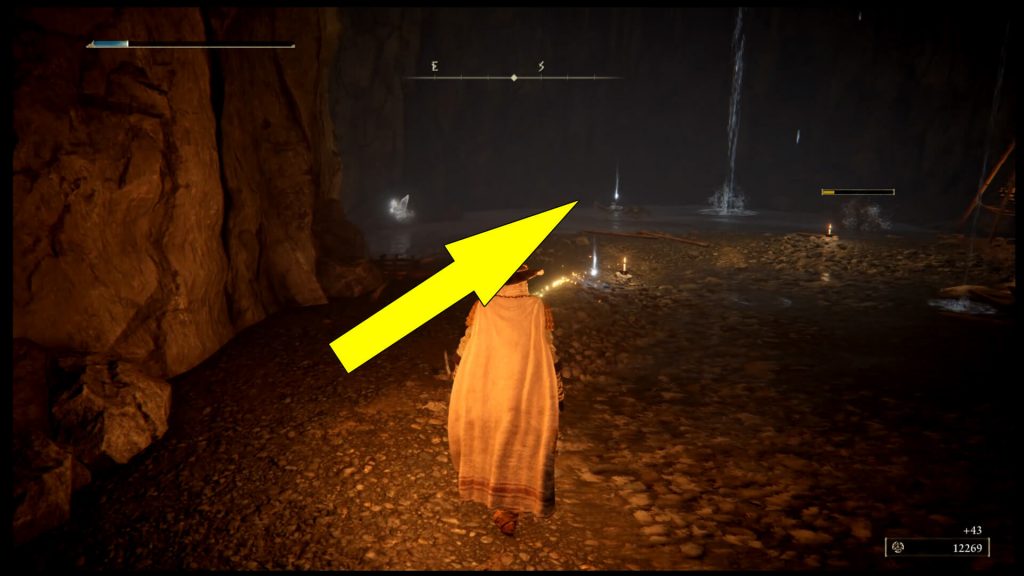 Elden Ring Gael Tunnel Cross Naginata Location