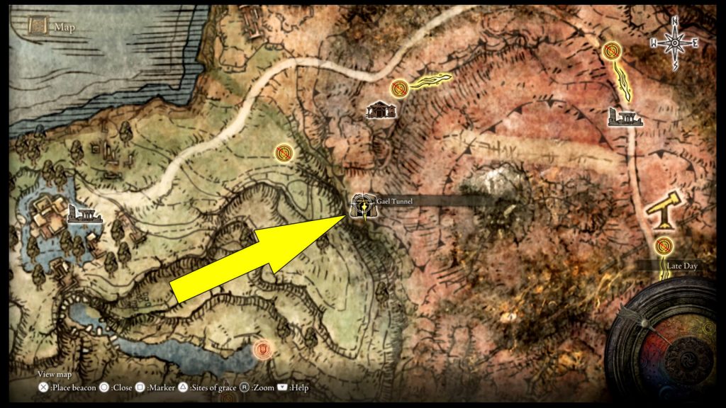 Elden Ring Gael Tunnel Location Guide