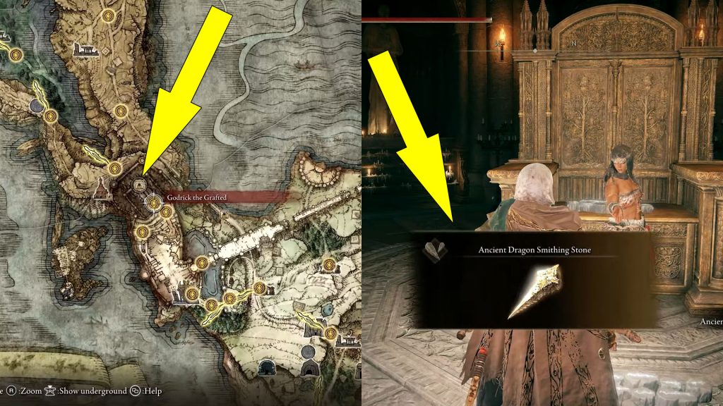 Elden Ring Nepheli Loux Fifth Location Throne Room Castle Stormveil