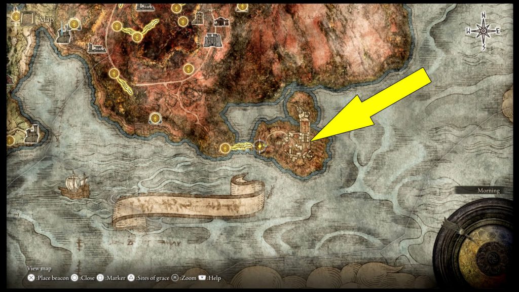 Elden Ring Redmane Castle Location Guide
