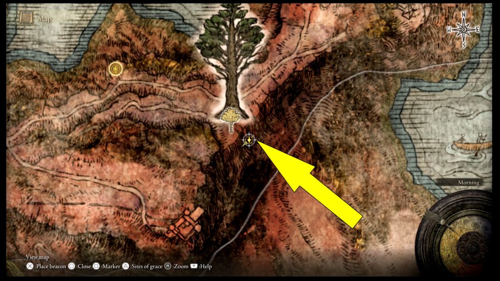 Elden Ring Redmane Painting Location