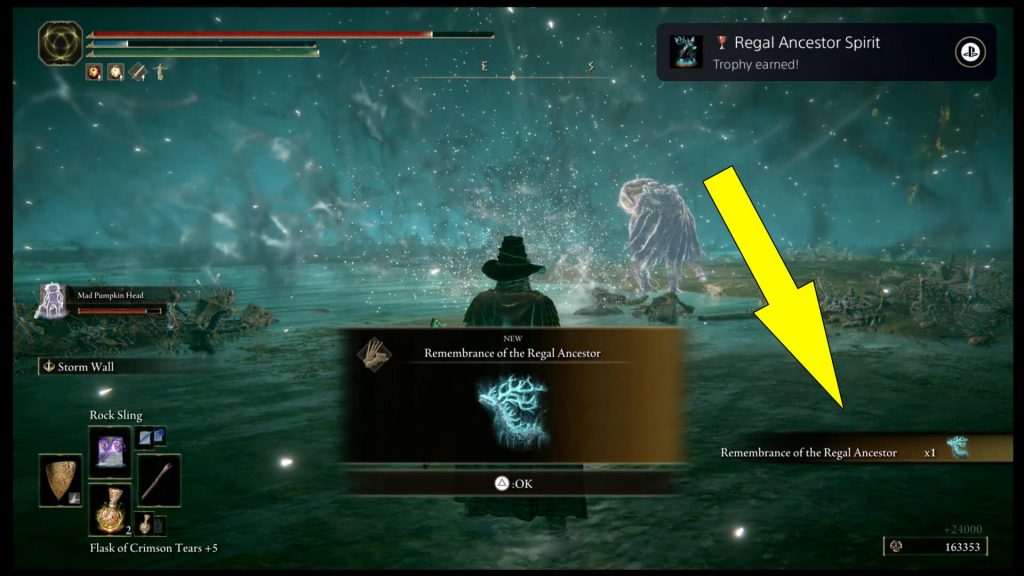 Elden Ring Regal Ancestor Spirit Boss Drop