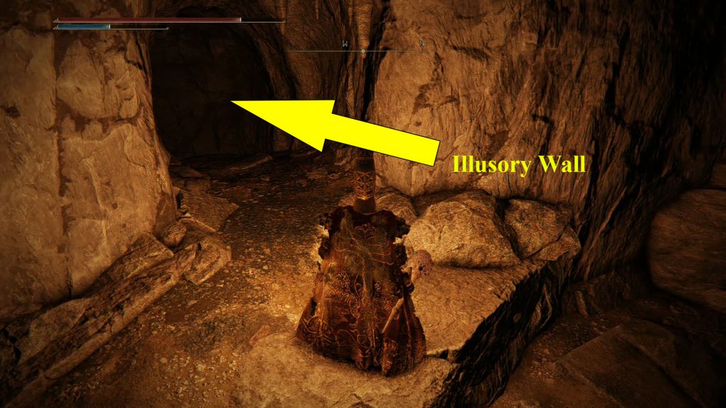 Elden Ring Sage's Cave Location Forth Illusory Wall