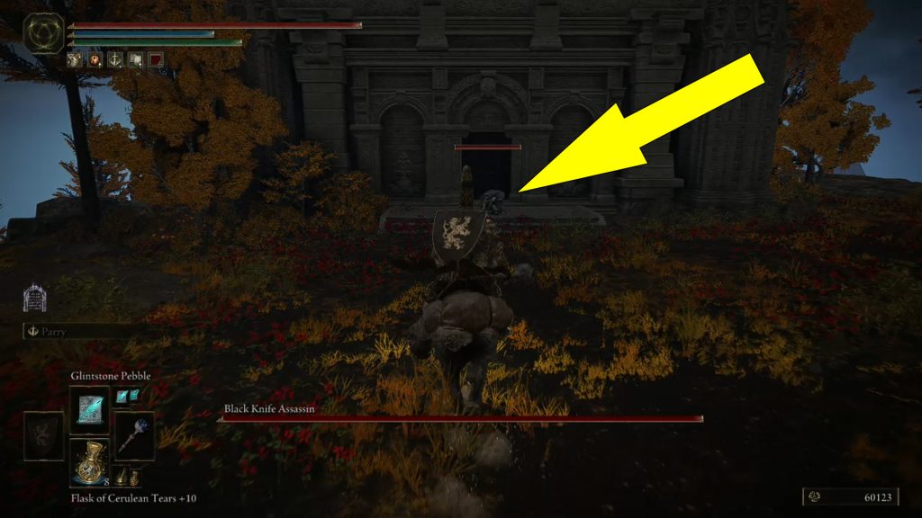 Elden Ring Sainted Hero's Grave Location Black Knife Assassin