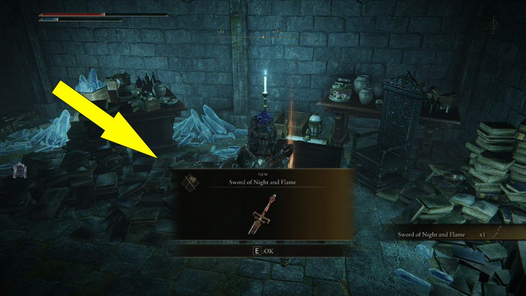 Elden Ring Sword of Night and Flame Location Where To Find Chest