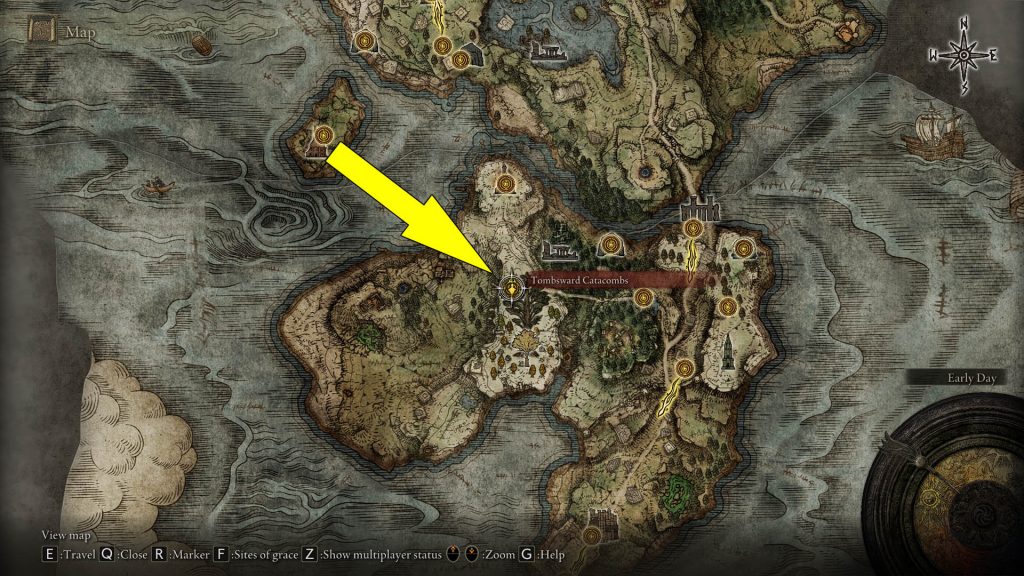 Elden Ring Tombsward Catacombs: Where To Find