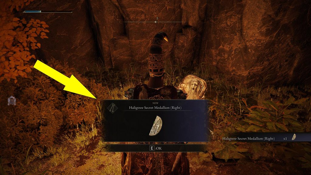 Elden Ring Latenna Albinauric Guide Haligtree Secret Medallion (Right)