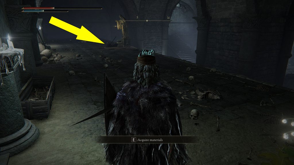 Elden Ring War-Dead Catacombs Dungeon Guide Lever Location