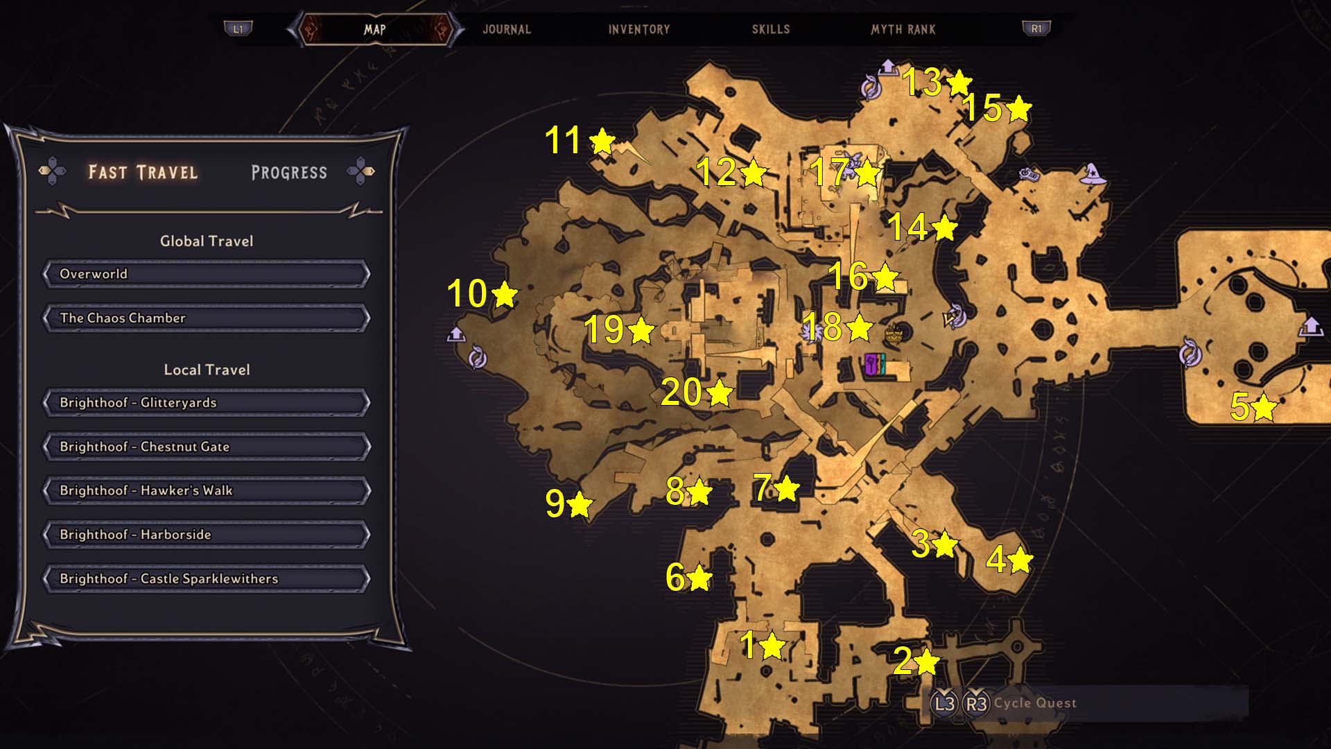 Brighthoof Lucky Dice Locations Tiny Tina's Wonderlands