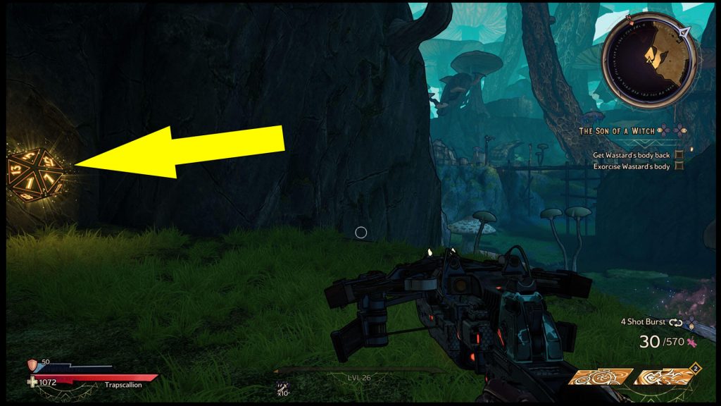 Weepwild Dankness Lucky Dice Chests Locations Guide Tiny Tina's Wonderlands