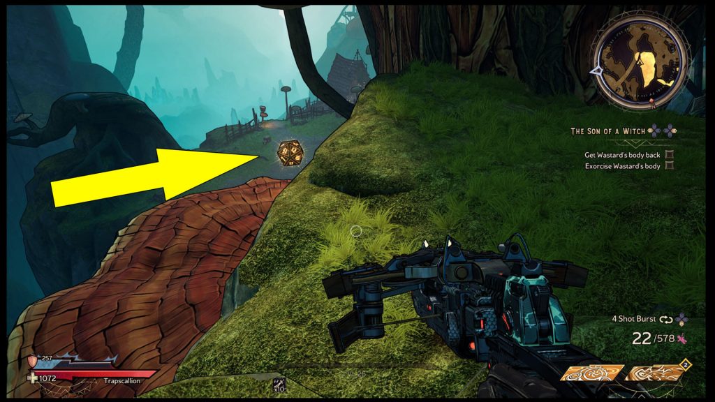 Weepwild Dankness Lucky Dice Chests Locations Tiny Tina's Wonderlands