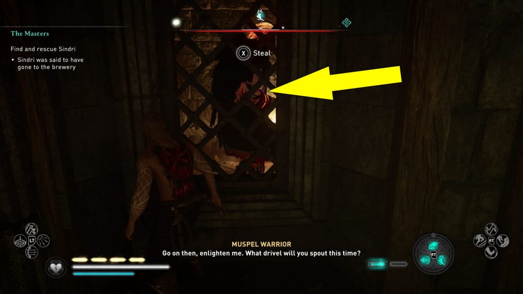 AC Valhalla Dawn Of Ragnarok Linco's Mighty Hammer Mystery Location