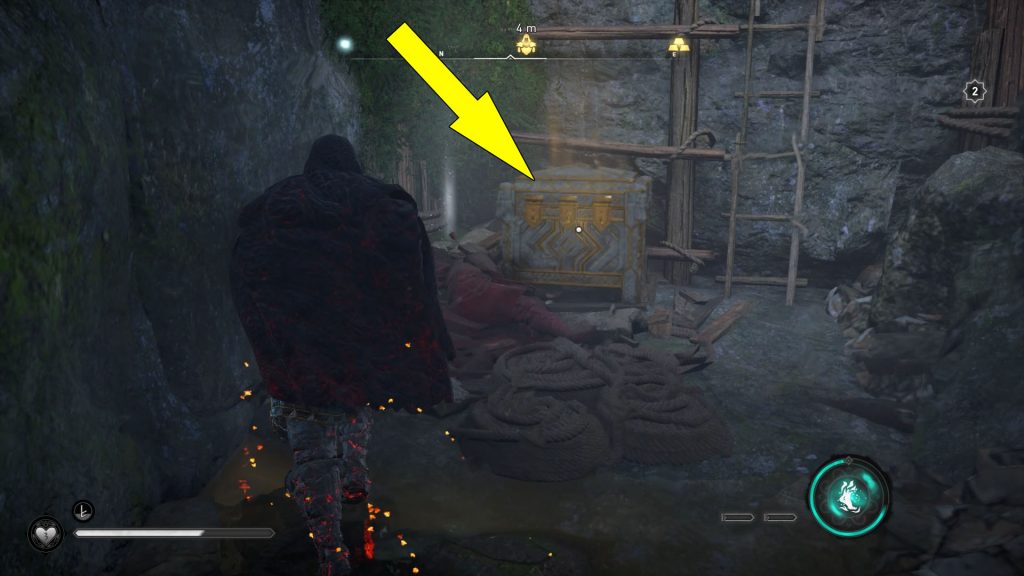 Assassin's Creed Valhalla Horfinn-nama Gear Wealth Location