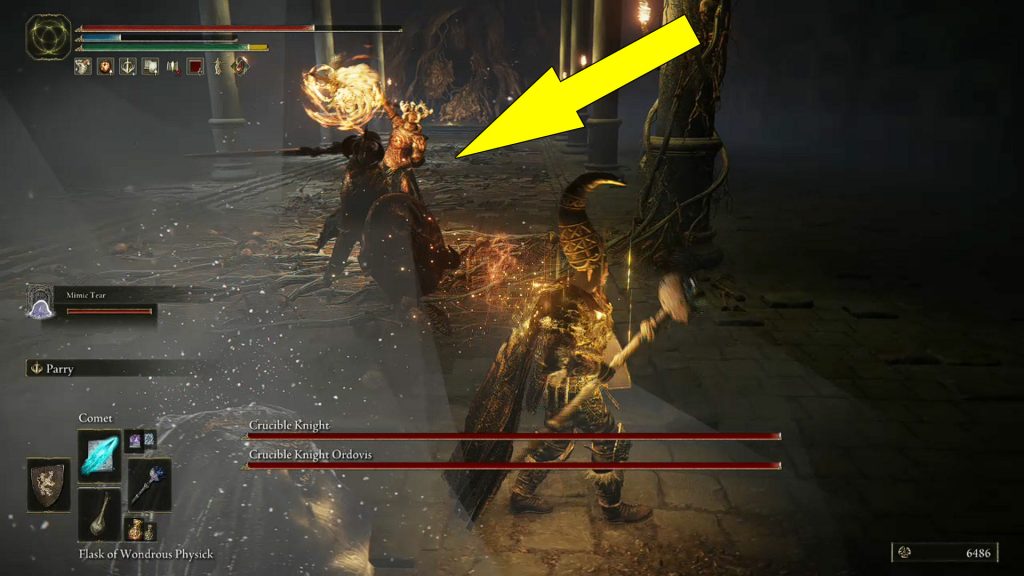 Elden Ring Auriza Hero's Grave Location Crucible Knight Ordovis