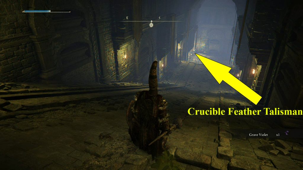 Elden Ring Auriza Hero's Grave Location Crucible Feather Talisman