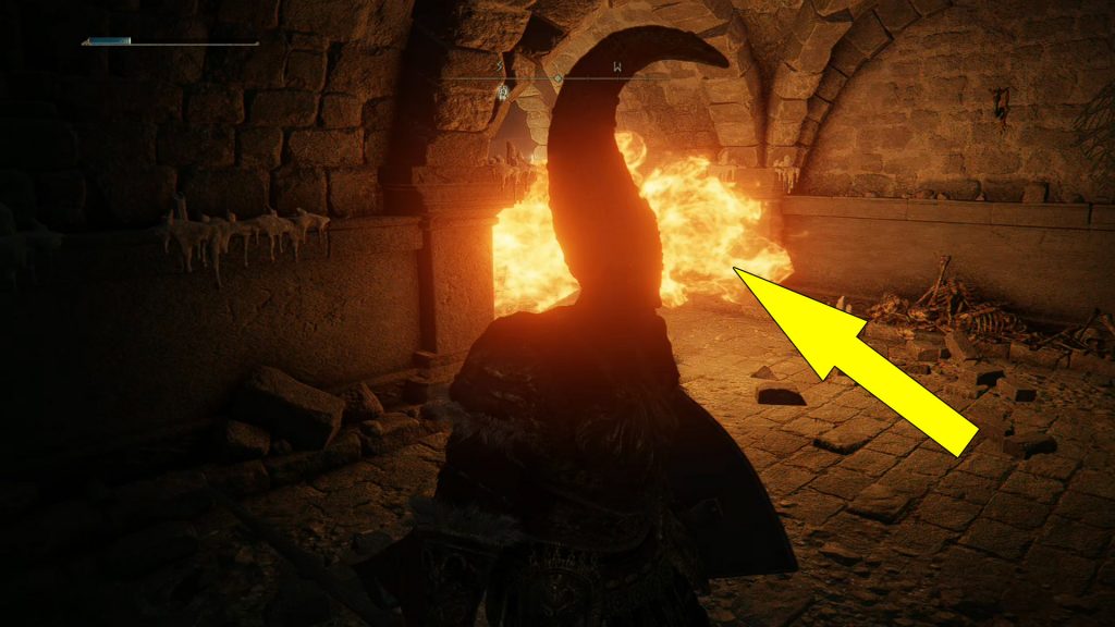 Elden Ring Auriza Hero's Grave Location Fire