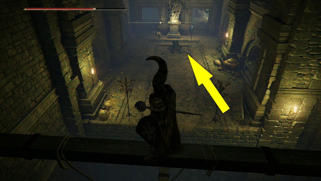 Elden Ring Auriza Hero's Grave Location Statue