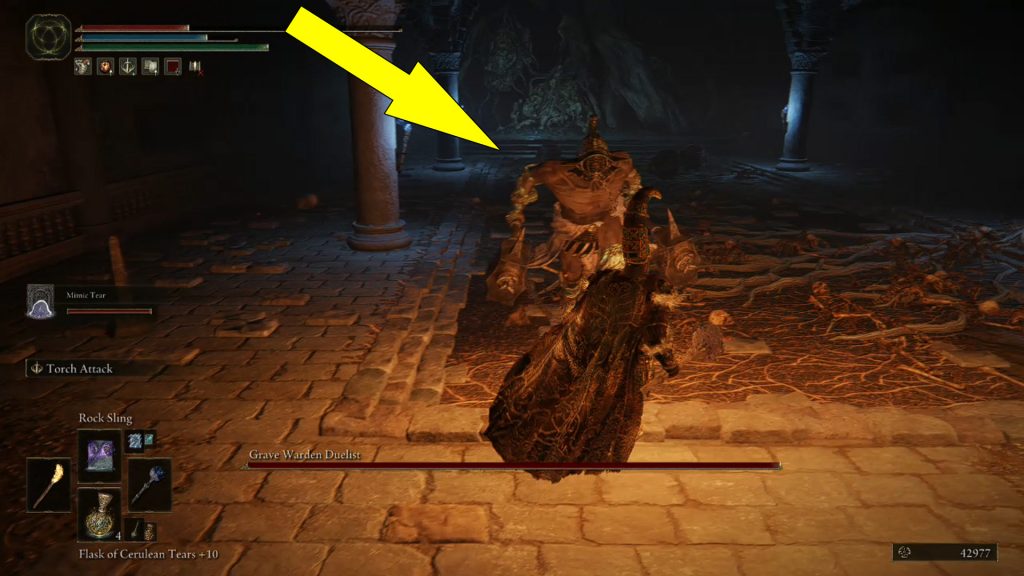 Elden Ring Auriza Side Tomb Location Grave Warden Duelist Boss Fight
