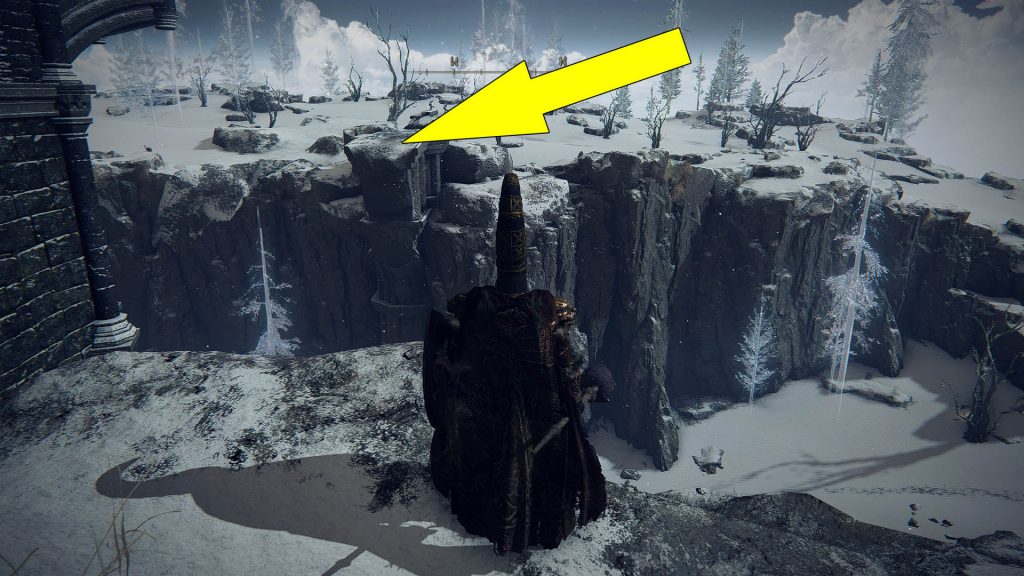 Elden Ring Heretical Rise Puzzle Invisible Bridge