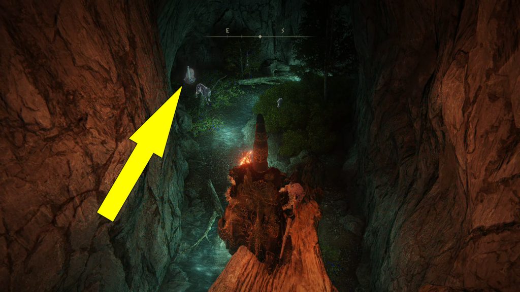 Elden Ring Spiritcaller's Cave Location Lesser Spiritcaller Snail