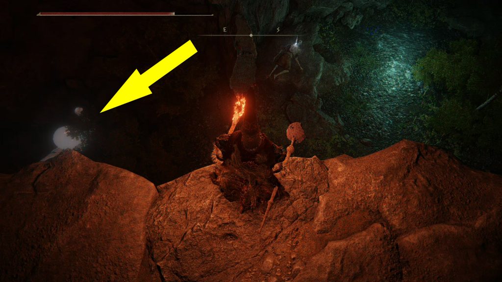 Elden Ring Spiritcaller's Cave Location Spiritcaller Snail in Bushes