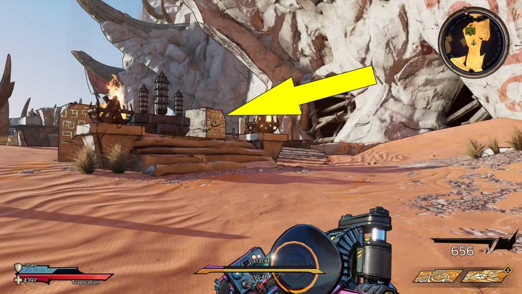 Tiny Tina's Wonderlands Karnok's Wall Rune Switch Location Guide