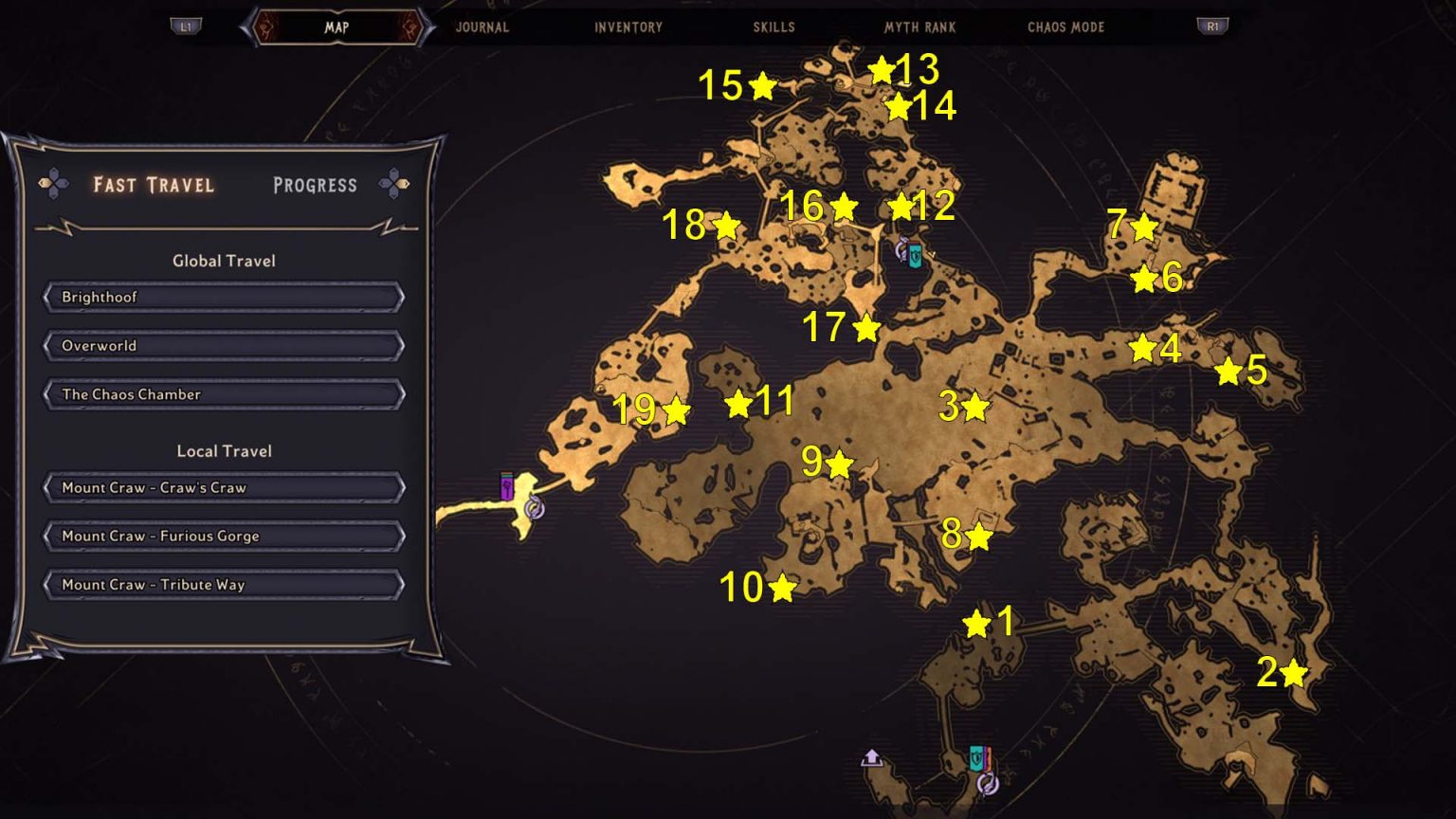 Mount Craw Lucky Dice Locations Tiny Tina's Wonderlands