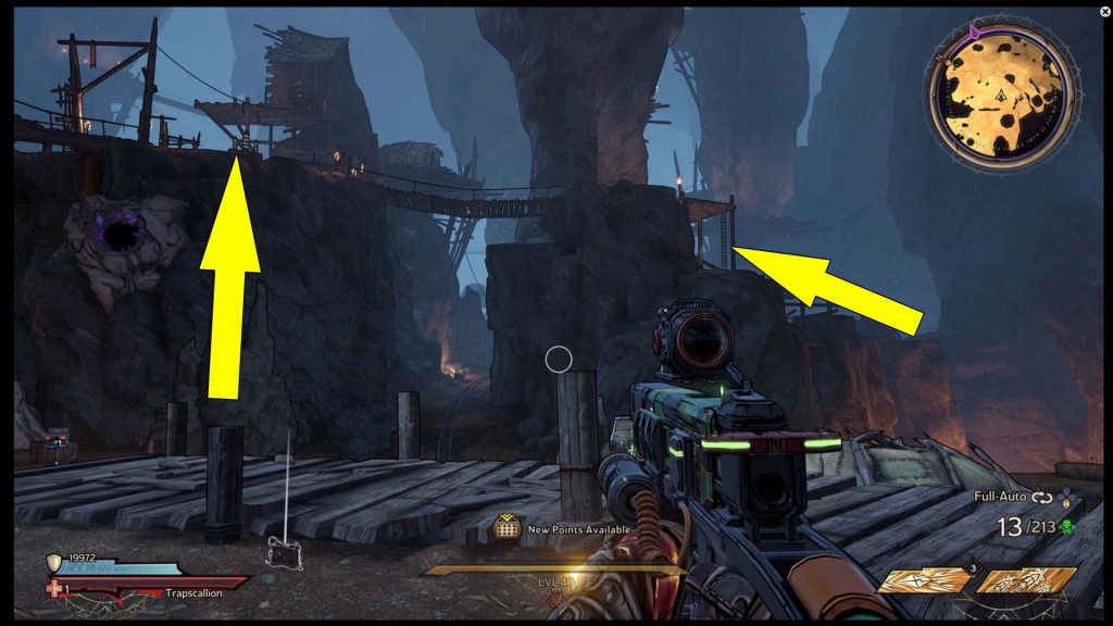 Tiny Tina's  Wonderlands Mount Craw Rune Switch Location Guide