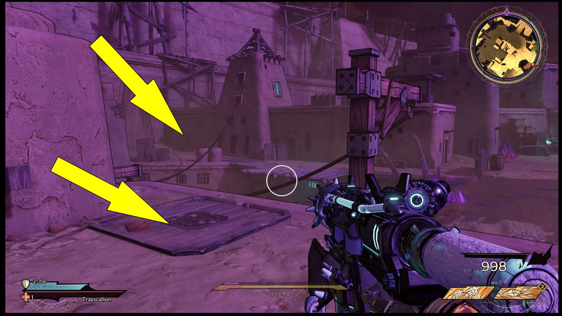 OssuGol Necropolis Scroll Locations Tiny Tina Wonderlands