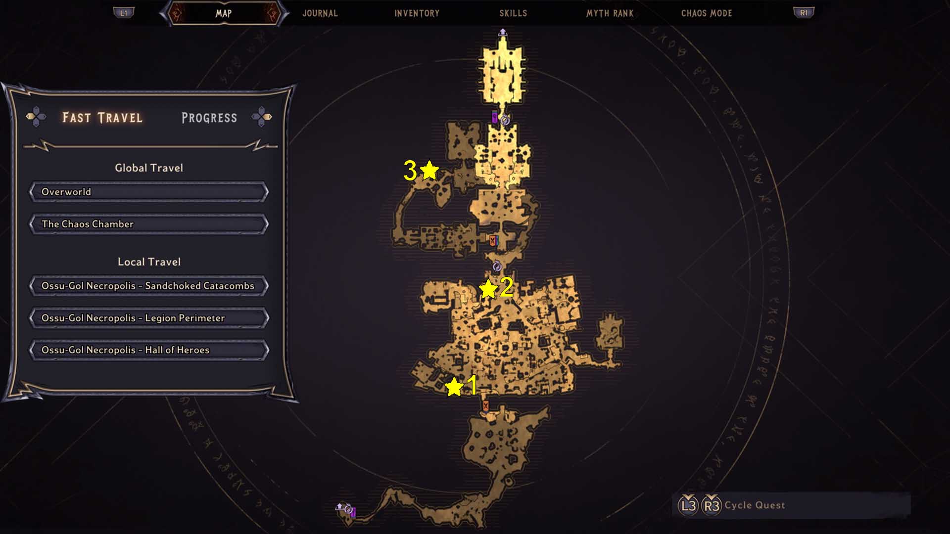 OssuGol Necropolis Scroll Locations Tiny Tina Wonderlands