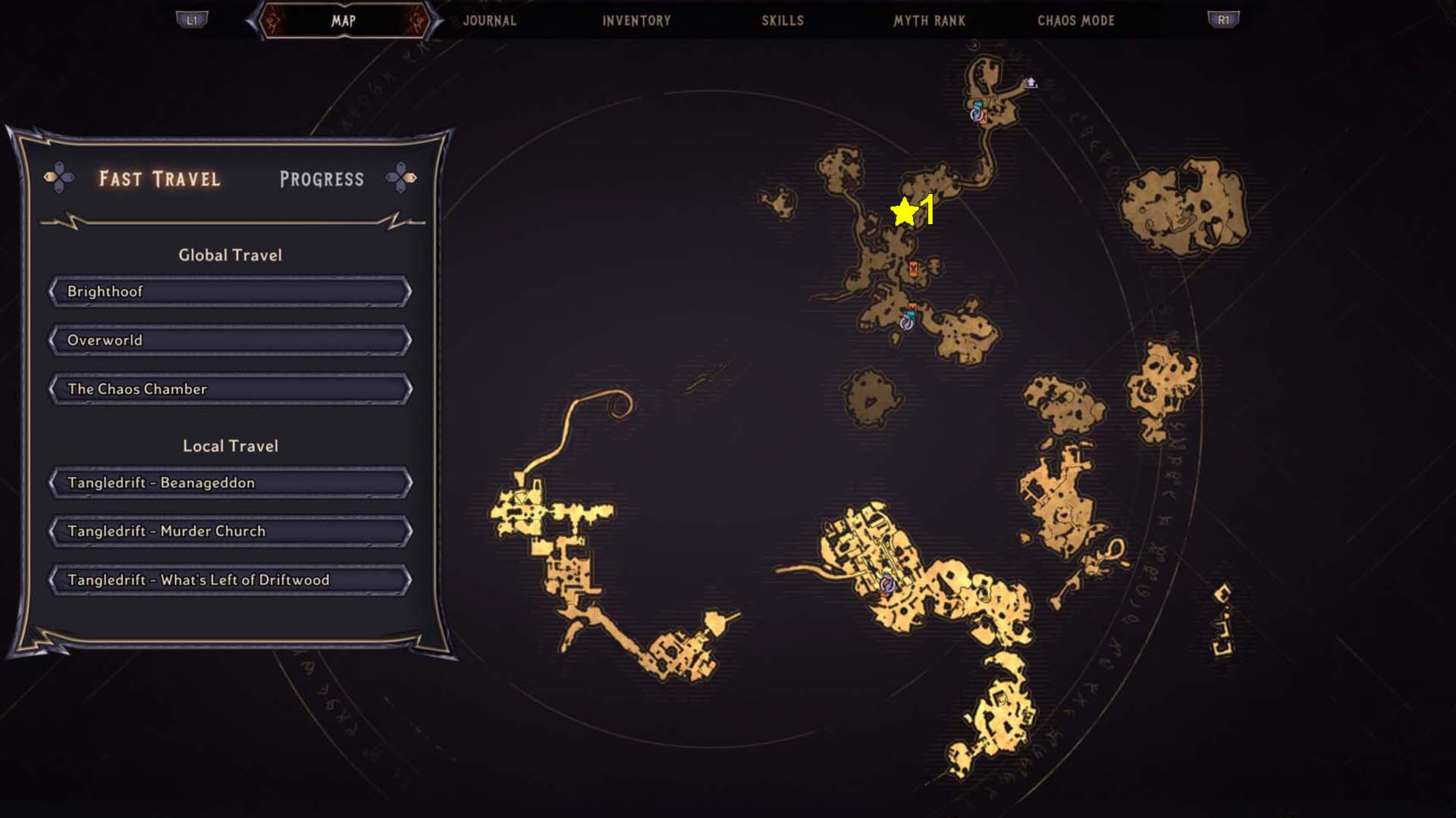 Tangledrift Rune Switch Location Tiny Tina's Wonderlands