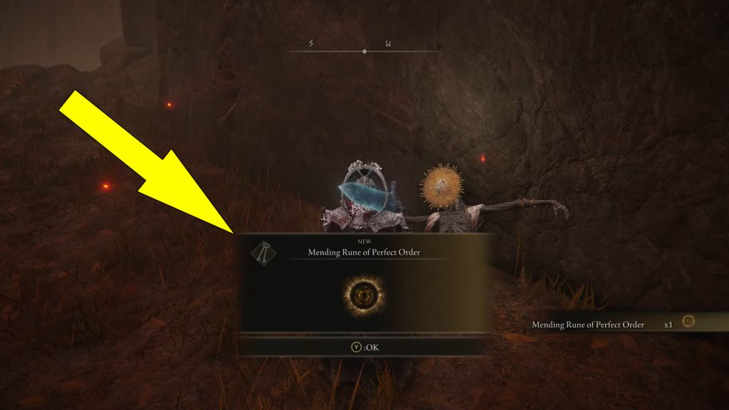 elden ring brother corhyn quest goldmask mending rune of perfect order - GameClubz