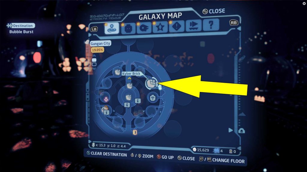 Lego Star Wars Skywalker Saga Bubble Burst Puzzle Guide