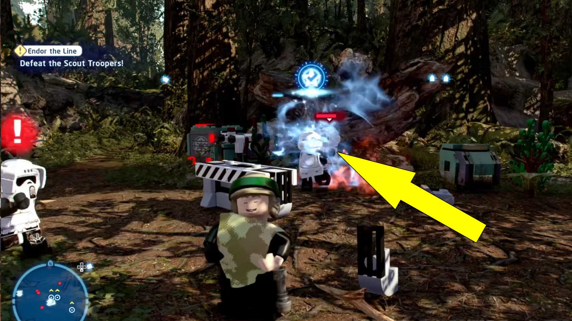 Lego star wars endor walkthrough clearance