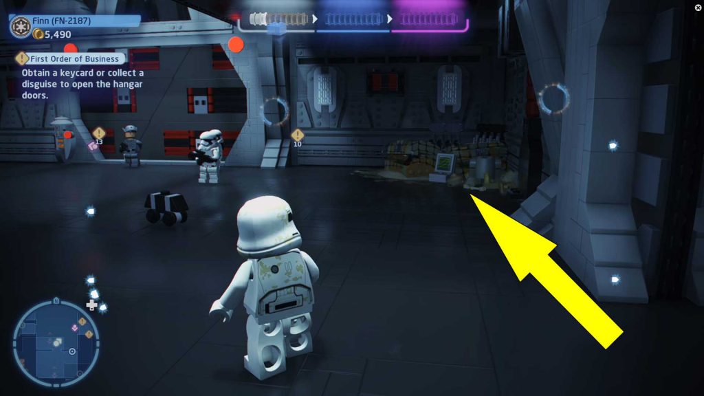 Lego Star Wars Skywalker Saga First Order Of Business Level Challenges Locations