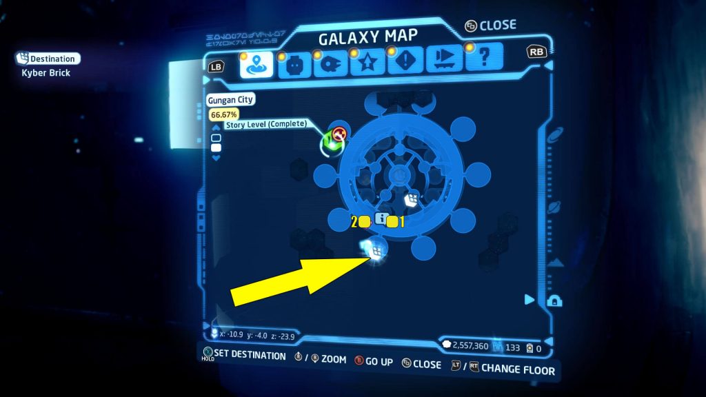Lego Star Wars Skywalker Saga The Mostest Safest Place Puzzle Location Map