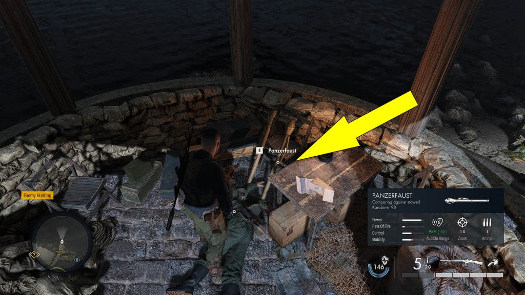 Kill Steffen Beckendorf With An Panzerfaust in Mission 1
