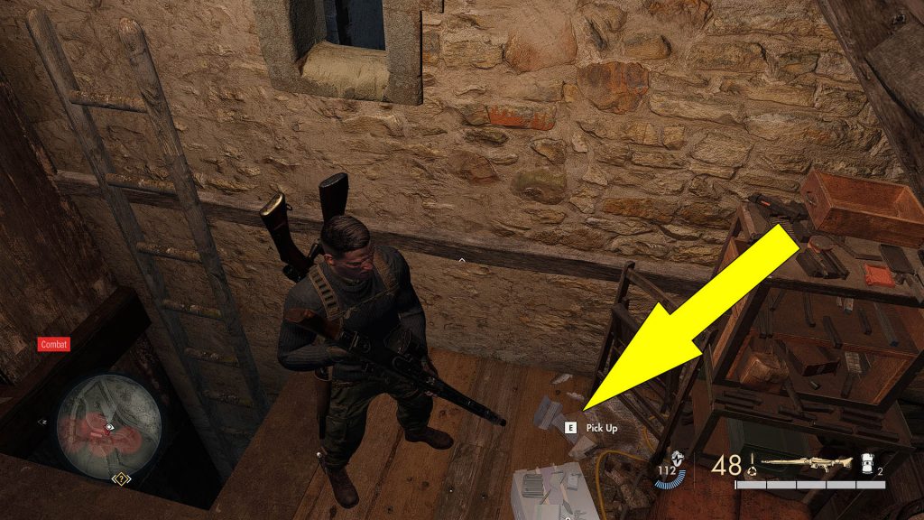 Sniper Elite 5 Atlantic Wall Personal Letter Collectible Location