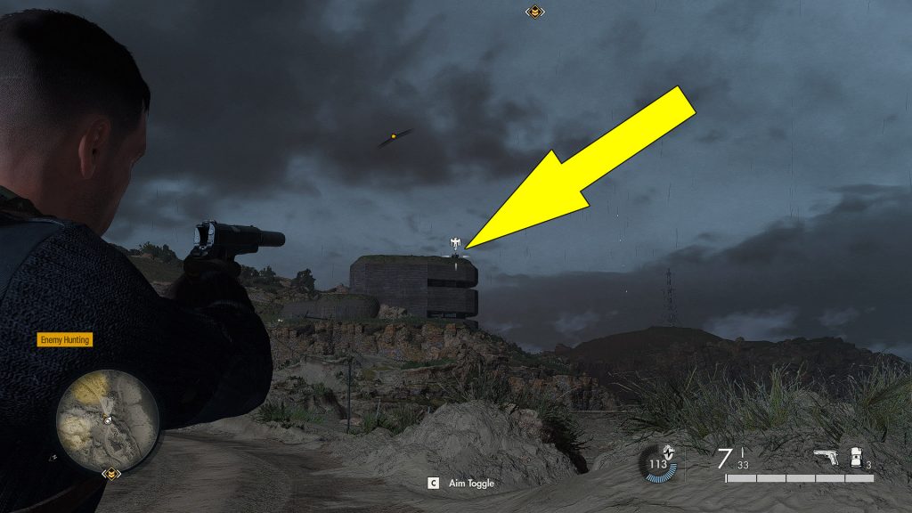 Sniper Elite 5 Atlantic Wall Stone Eagle Collectible Location