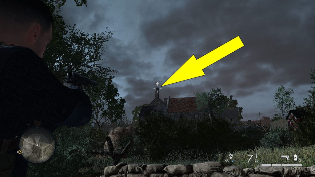 Sniper Elite 5 Atlantic Wall Stone Eagle Location