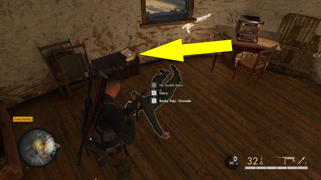 Where To Find The Occupied Residence Personal Letters In Sniper Elite 5 Mission 2