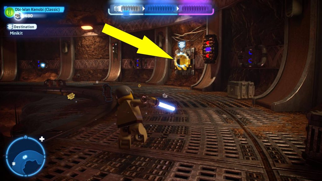Lego star wars jedi clearance battle minikit
