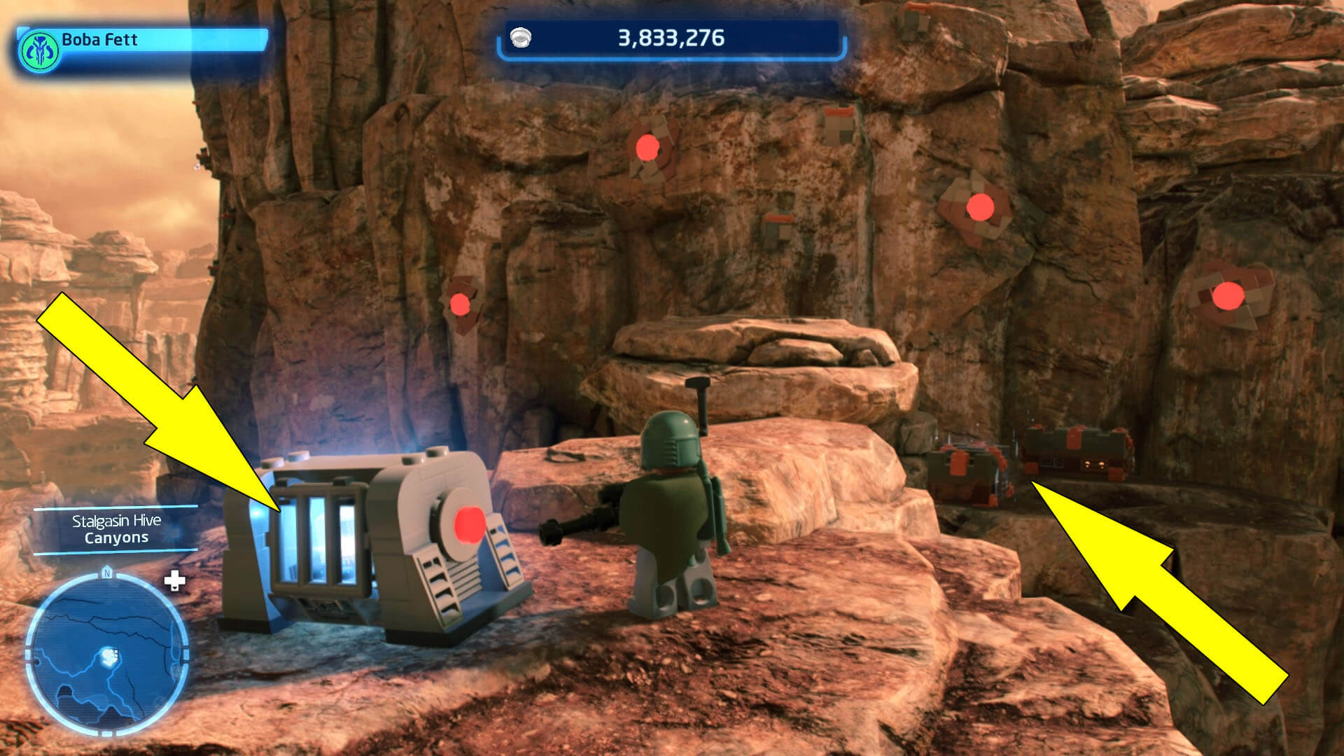 Canyon Crate Conundrum Puzzle Lego Star Wars Skywalker Saga