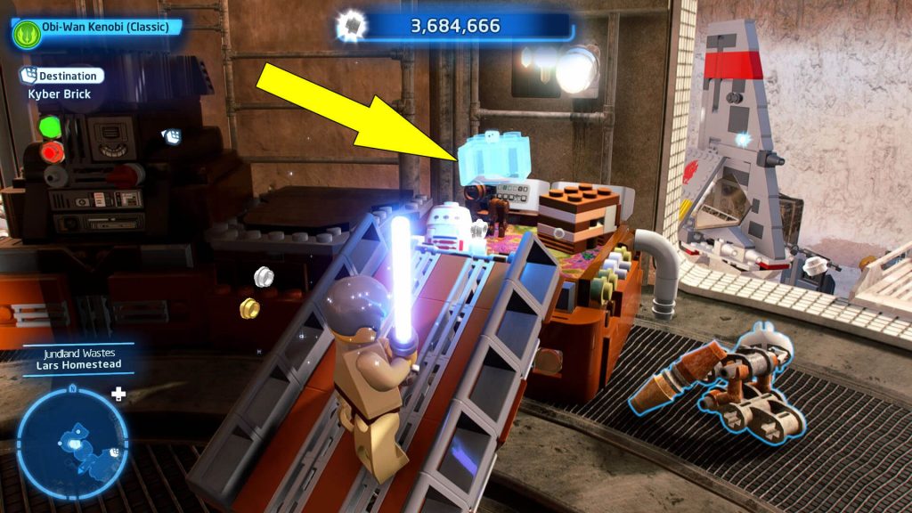 Lego Star Wars Skywalker Saga How To Solve Luke's Workshop Puzzle