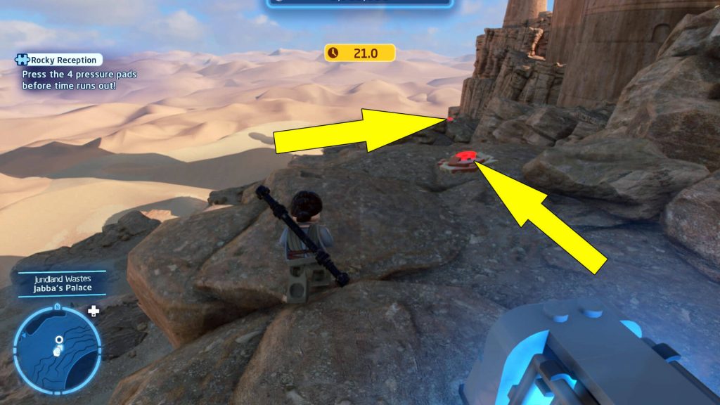Lego Star Wars Skywalker Saga How To Solve Rocky Reception Puzzle