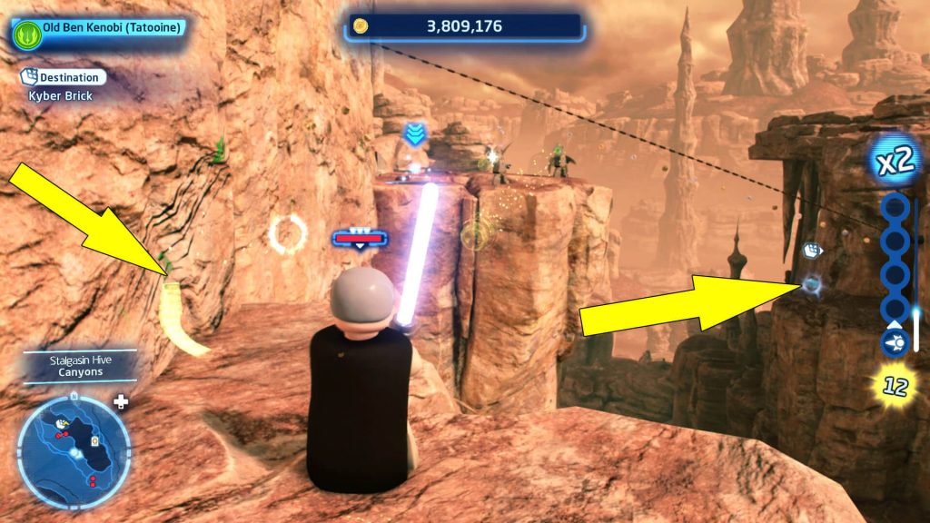 Lego Star Wars Skywalker Saga Kyber In The Canyon Puzzle Solution
