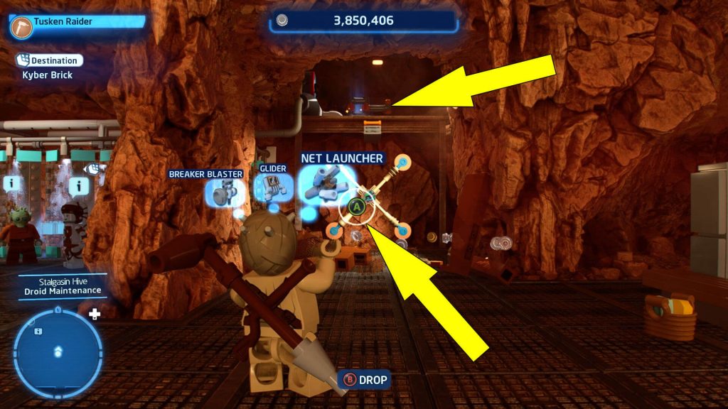 Lego Star Wars Skywalker Saga Locker Room Larks Puzzle Solution