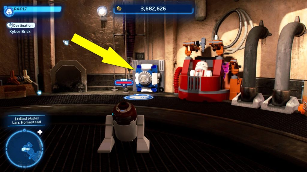 Lego Star Wars Skywalker Saga Luke's Workshop Puzzle Guide