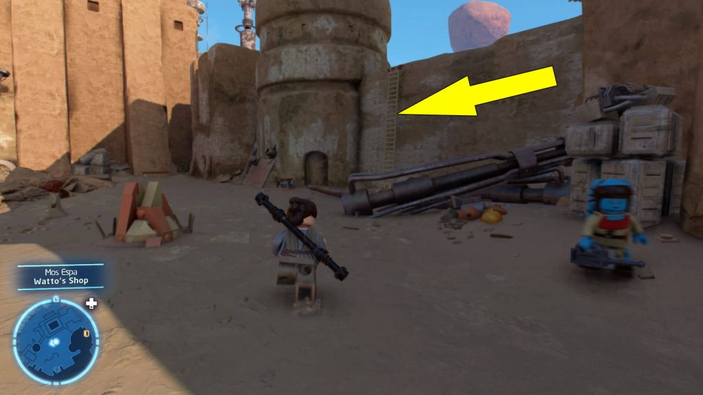 Lego Star Wars Skywalker Saga Rooftop Raiding Puzzle Solution